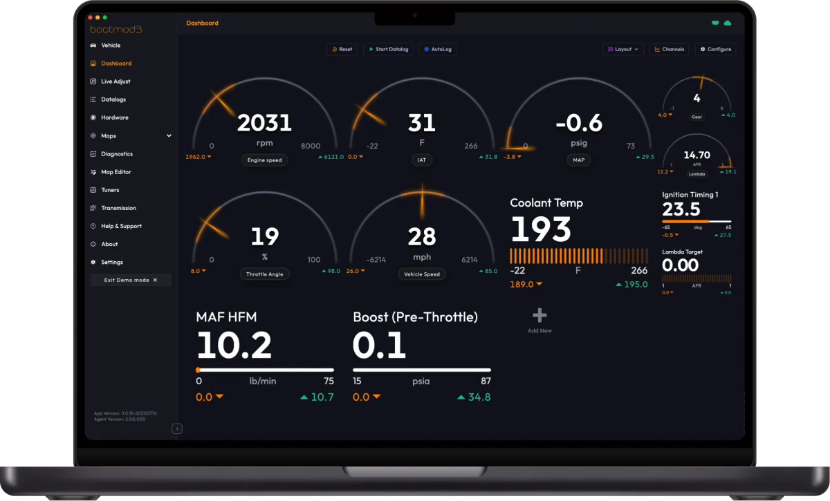 MacBook Dashboard Preview